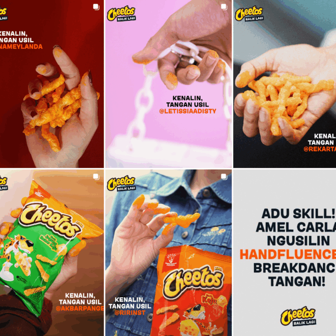 Cheetos Kembali ke Indonesia dengan Campaign “Handfluencer”: Nostalgia Rasa, Gaya Baru!